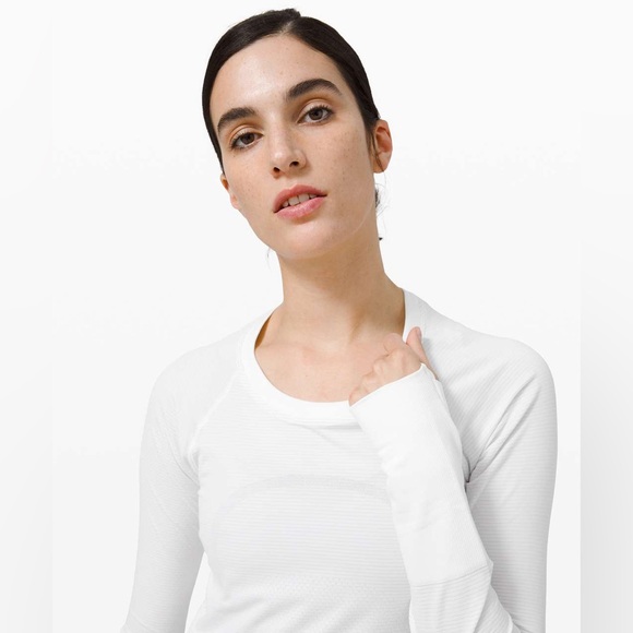 Lululemon 🤍🩶 Swifty Tech 2.0 long sleeve NWT Size 4 - Picture 2 of 6